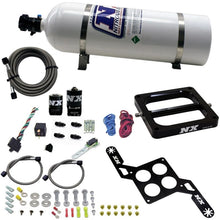 Load image into Gallery viewer, Nitrous Express 4500 RNC Conventional Nitrous Plate Kit w/.375in Solenoid w/15lb Bottle Nitrous Systems Nitrous Express

