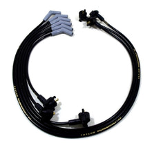 Load image into Gallery viewer, Taylor Cable 82017 ThunderVolt 8.2mm Ignition Wire Set; Spiro-Wound; Custom Fit; 115 deg.; Black; Spark Plug Wire Set Taylor Cable Default Title
