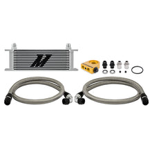 Load image into Gallery viewer, Mishimoto Universal Thermostatic Oil Cooler Kit 13-Row Silver Oil Coolers Mishimoto
