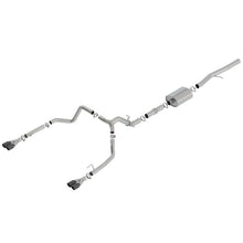 Load image into Gallery viewer, Borla 19 Chevrolet Silverado/GMC Sierra 1500 6.2L SS ATAK Catback Exhaust - Black Chrome Tips Catback Borla
