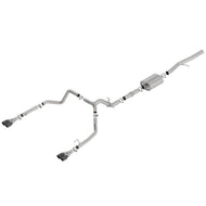 Borla 19 Chevrolet Silverado/GMC Sierra 1500 6.2L SS ATAK Catback Exhaust - Black Chrome Tips Catback Borla