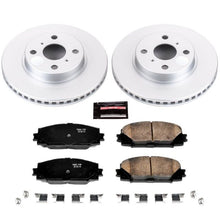 Load image into Gallery viewer, Power Stop 2013 Scion iQ Front Z17 Evolution Geomet Coated Brake Kit Brake Kits - Performance Blank PowerStop
