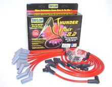 Load image into Gallery viewer, Taylor Cable 82202 ThunderVolt 8.2mm Ignition Wire Set; Spiro-Wound; Custom Fit; 135 deg.; Red; Spark Plug Wire Set Taylor Cable Default Title
