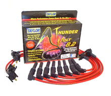 Load image into Gallery viewer, Taylor Cable 82220 ThunderVolt 8.2mm Ignition Wire Set; Red; Stock; 9.5 in.; OE Spark Plug Boot; Spark Plug Wire Set Taylor Cable Default Title
