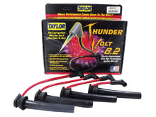 Load image into Gallery viewer, Taylor Cable 82242 ThunderVolt 8.2mm Ignition Wire Set; Red; Stock; 9.5 in.; OE Spark Plug Boot; Spark Plug Wire Set Taylor Cable Default Title
