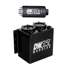 Load image into Gallery viewer, DeatschWerks 3.5L Modular Surge Tank (Incl. 1 DW350iL In-Line Fuel Pump) Surge Tanks DeatschWerks
