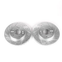 Load image into Gallery viewer, Power Stop 99-00 Mercedes-Benz C230 Front Evolution Drilled &amp; Slotted Rotors - Pair Brake Rotors - Slot &amp; Drilled PowerStop
