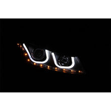 Load image into Gallery viewer, ANZO 2008-2012 Honda Accord Projector Headlights w/ U-Bar Black Headlights ANZO
