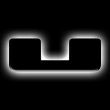 Load image into Gallery viewer, ORACLE Lighting Universal Illuminated LED Letter Badges - Matte Blk Surface Finish - U SEE WARRANTY Light Accessories and Wiring ORACLE Lighting

