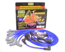 Load image into Gallery viewer, Taylor Cable 82601 ThunderVolt 8.2mm Ignition Wire Set; Spiro-Wound; Custom Fit; 135 deg.; Blue; Spark Plug Wire Set Taylor Cable Default Title
