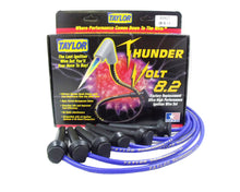 Load image into Gallery viewer, Taylor Cable 82607 ThunderVolt 8.2mm Ignition Wire Set; Spiro-Wound; Custom Fit; 90 deg.; Blue; Spark Plug Wire Set Taylor Cable
