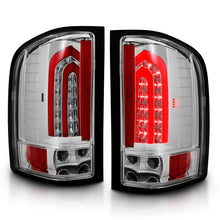 Load image into Gallery viewer, ANZO 2007-2013 Chevrolet Silverado 1500 LED Taillights Chrome Tail Lights ANZO   
