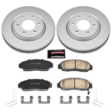 Load image into Gallery viewer, Power Stop 11-13 Infiniti QX56 Front Z17 Evolution Geomet Coated Brake Kit Brake Kits - Performance Blank PowerStop

