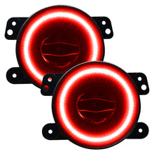 Load image into Gallery viewer, Oracle Jeep Wrangler JK/JL/JT High Performance W LED Fog Lights - Red SEE WARRANTY Fog Lights ORACLE Lighting
