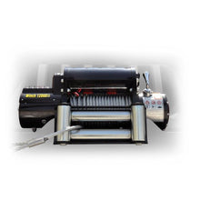 Load image into Gallery viewer, DV8 Offroad 12000 LB Winch w/ Steel Cable &amp; Wireless Remote - Black Winch Kit DV8 Offroad
