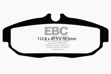 Load image into Gallery viewer, EBC 12 Ford Mustang 5.8 Supercharged (GT500) Shelby Redstuff Rear Brake Pads Brake Pads - Performance EBC   
