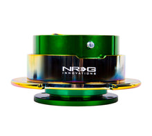 Load image into Gallery viewer, NRG Quick Release Gen 2.5 - Green Body / Neochrome Ring Quick Release Adapters NRG
