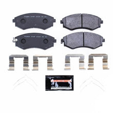 Load image into Gallery viewer, Power Stop 92-01 Hyundai Elantra Front Track Day SPEC Brake Pads Brake Pads - Racing PowerStop   
