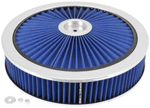 Load image into Gallery viewer, Spectre ExtraFlow HPR Air Cleaner Assembly 14in. x 3in. - Blue Air Filters - Universal Fit Spectre
