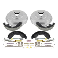 Power Stop 99-01 Honda Odyssey Rear Autospecialty Drum Kit Brake Drums PowerStop   