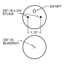 Load image into Gallery viewer, Firestone Ride-Rite Replacement Air Helper Spring Rear 267CZ 1.5 (W217607703) Air Springs Firestone
