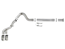 Load image into Gallery viewer, aFe Power 15-16 Ford F250/F350 6.7L Diesel Rebel XD 4in 409 SS DPF-Back Exhaust System - Pol Tips DPF Back aFe
