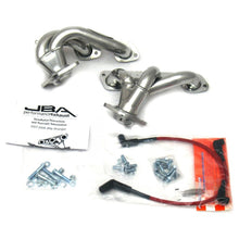 Load image into Gallery viewer, JBA 07-11 Jeep 3.8L V6 1-1/2in Primary Silver Ctd Cat4Ward Header Headers &amp; Manifolds JBA
