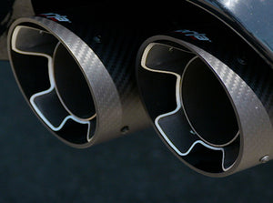 Borla 2018 Grand Cherokee Trackhawk 6.2L V8 AT AWD 4DR 3in Carbon Fiber Tip Kit Tips Borla   