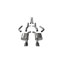 Load image into Gallery viewer, Corsa 2015-2023 Dodge Charger SRT/Scat Pack/R/T 6.4L Black Xtreme Cat-Back Exhaust Catback CORSA Performance
