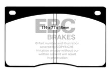 Load image into Gallery viewer, EBC 93-97 Aston Martin DB7 3.2 Supercharged Yellowstuff Front Brake Pads Brake Pads - Performance EBC   
