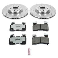 Power Stop 16-18 Cadillac CT6 Front Z26 Street Warrior Brake Kit Brake Kits - Performance D&S PowerStop   