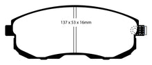 Load image into Gallery viewer, EBC 02-03 Infiniti G20 2.0 Redstuff Front Brake Pads Brake Pads - Performance EBC   
