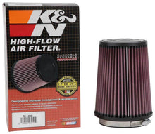 Load image into Gallery viewer, K&amp;N Filter Universal Rubber Filter 4 inch Flange 5 3/8 inch Base 4 3/8 inch Top 7 inch Height Air Filters - Universal Fit K&amp;N Engineering   

