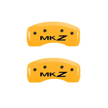 Load image into Gallery viewer, MGP 4 Caliper Covers Engraved Front &amp; Rear MGP Black finish silver ch Caliper Covers MGP
