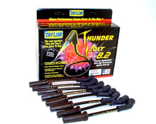 Load image into Gallery viewer, Taylor Cable 84044 ThunderVolt 8.2mm Ignition Wire Set; Black; Stock; 9.5 in.; 180 Deg. Plug Boot; Spark Plug Wire Set Taylor Cable Default Title
