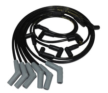 Load image into Gallery viewer, Taylor Cable 84050 ThunderVolt 8.2mm Ignition Wire Set; Spiro-Wound; Custom Fit; 135 deg.; Black; Spark Plug Wire Set Taylor Cable
