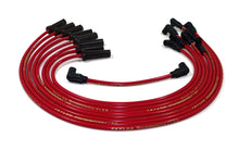 Load image into Gallery viewer, Taylor Cable 84229 ThunderVolt 8.2mm Ignition Wire Set; Red; Stock; 11.75 in.; 180 Deg. Plug Boot; Spark Plug Wire Set Taylor Cable
