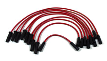 Load image into Gallery viewer, Taylor Cable 84237 ThunderVolt 8.2mm Ignition Wire Set; Red; Stock; 11.75 in.; 180 Deg. Plug Boot; Spark Plug Wire Set Taylor Cable
