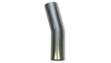 Load image into Gallery viewer, Vibrant 2in O.D. T304 SS 15 deg Mandrel Bend 4in x 4in leg lengths (2in Centerline Radius) Steel Tubing Vibrant
