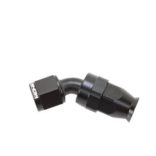 Load image into Gallery viewer, Snow -8AN 45 Degree PTFE Hose End (Black) Fittings Snow Performance
