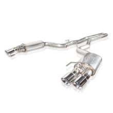 Load image into Gallery viewer, Stainless Works 2018+ Ford Mustang GT 3in Redline Series Catback H-Pipe w/Active Valves &amp; Quad Tips Catback Stainless Works
