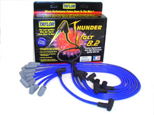 Load image into Gallery viewer, Taylor Cable 84602 ThunderVolt 8.2mm Ignition Wire Set; Spiro-Wound; Custom Fit; 90 deg.; Blue; Spark Plug Wire Set Taylor Cable Default Title
