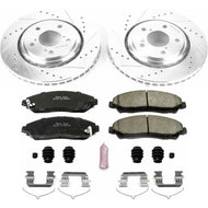 Power Stop 17-19 Acura MDX Front Z23 Evolution Sport Brake Kit Brake Kits - Performance D&S PowerStop   