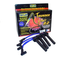Load image into Gallery viewer, Taylor Cable 84672 ThunderVolt 8.2mm Ignition Wire Set; Spiro-Wound; Custom Fit; 90/135 deg.; Blue; Spark Plug Wire Set Taylor Cable Default Title

