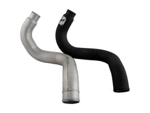 Load image into Gallery viewer, aFe BladeRunner 3in Black Intercooler Hot Cold Side Tubes Combo 02-04 GM Diesel Trucks 6.6L V8 (td) Intercoolers aFe
