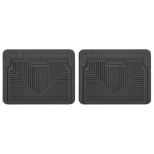 Load image into Gallery viewer, Husky Liners 12-13 Dodge Ram/88-09 Toyota 4Runner Heavy Duty Black 2nd Row Floor Mats Floor Mats - Rubber Husky Liners
