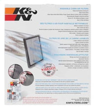 Load image into Gallery viewer, K&amp;N 2010-2015 Chevrolet Camaro 3.6L V6 / 2010-2015 Chevrolet Camaro SS 6.2L V8 Cabin Air Filter Cabin Air Filters K&amp;N Engineering   
