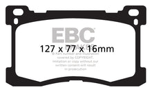 Load image into Gallery viewer, EBC 12+ Hyundai Equus 5.0 Redstuff Front Brake Pads Brake Pads - Performance EBC   
