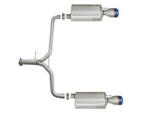 Load image into Gallery viewer, aFe Takeda 2.25-1.75in 304 SS Axle-Back Exh w/Blue Flame Tips 13-17 Honda Accord Sport Sedan I4-2.4L Axle Back aFe
