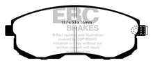 Load image into Gallery viewer, EBC 02 Infiniti G35 3.5 w/o DCS Bluestuff Front Brake Pads Brake Pads - Racing EBC   
